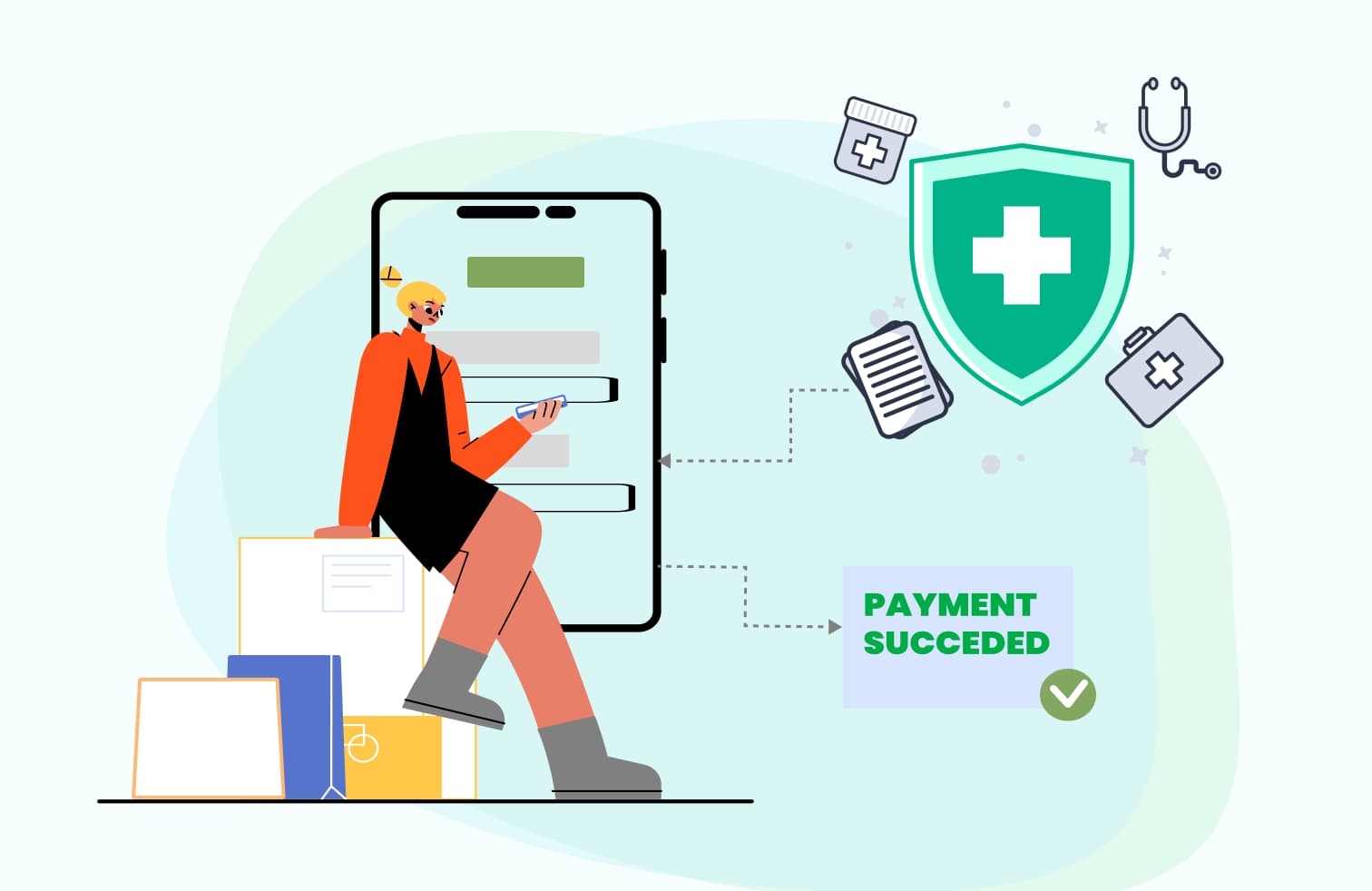 Claim back your health expenses finance workflow screen