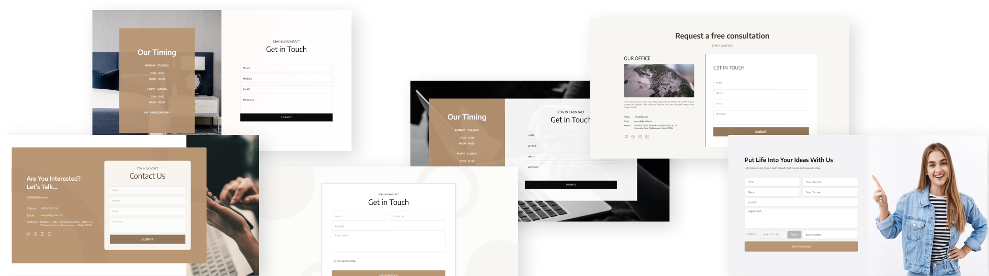 Yeeflow public form sample interface